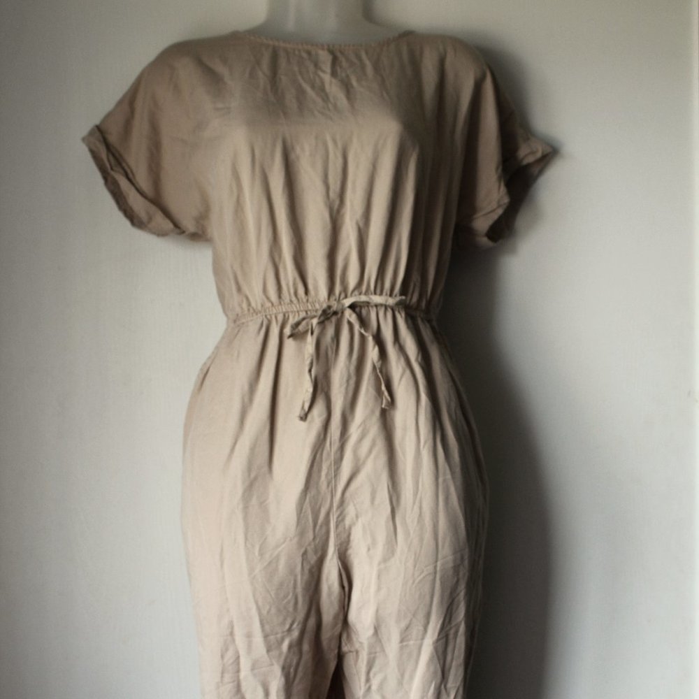 Japna Khaki Jumpsuit